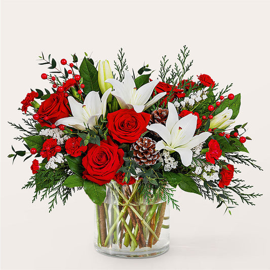 Best in Snow Bouquet – MRS D'S FLOWER SHOP INC, Lakeland FL