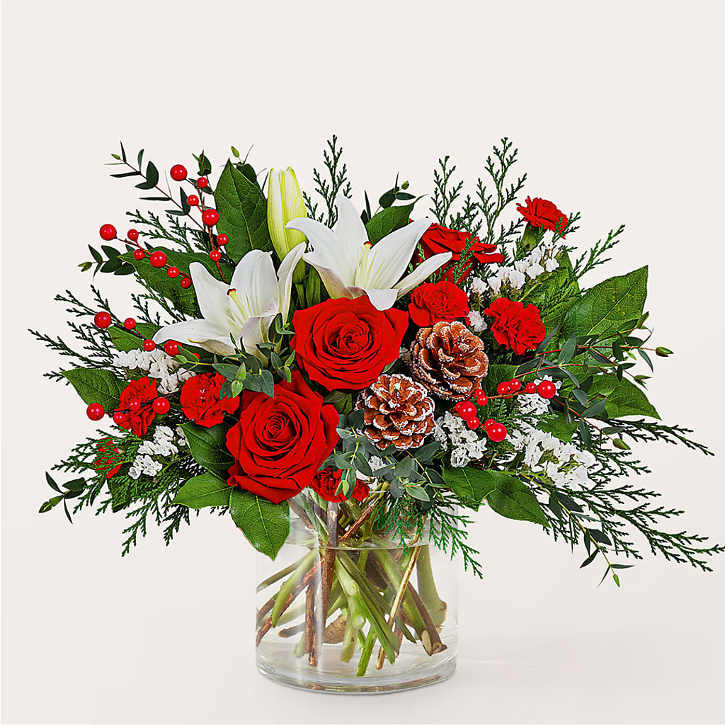 Best in Snow Bouquet – MRS D'S FLOWER SHOP INC, Lakeland FL