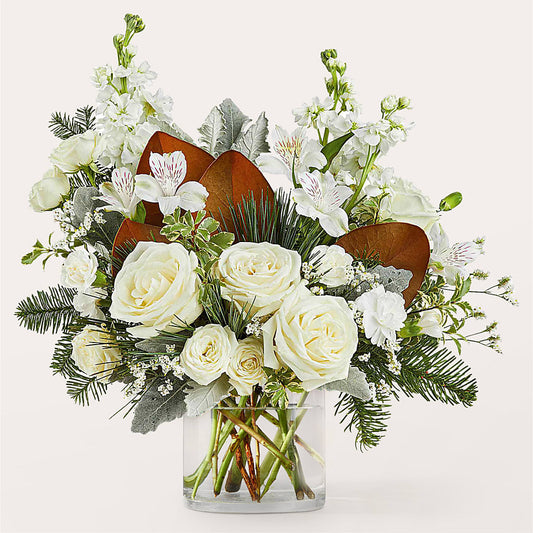 Fresh Snowfall Bouquet – MRS D'S FLOWER SHOP INC, Lakeland FL