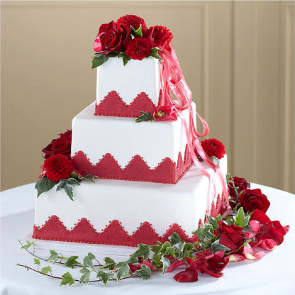 Forever Happiness Cake Decor – MRS D'S FLOWER SHOP INC, Lakeland FL